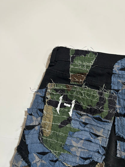 Army Patch Shorts