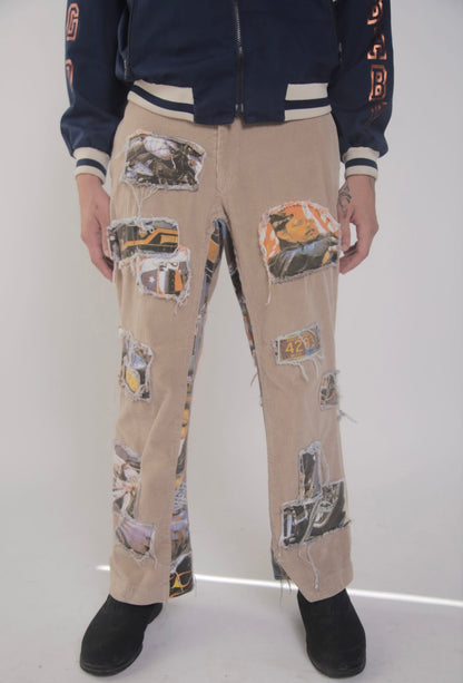 1-1 Biker Corduroy Pants