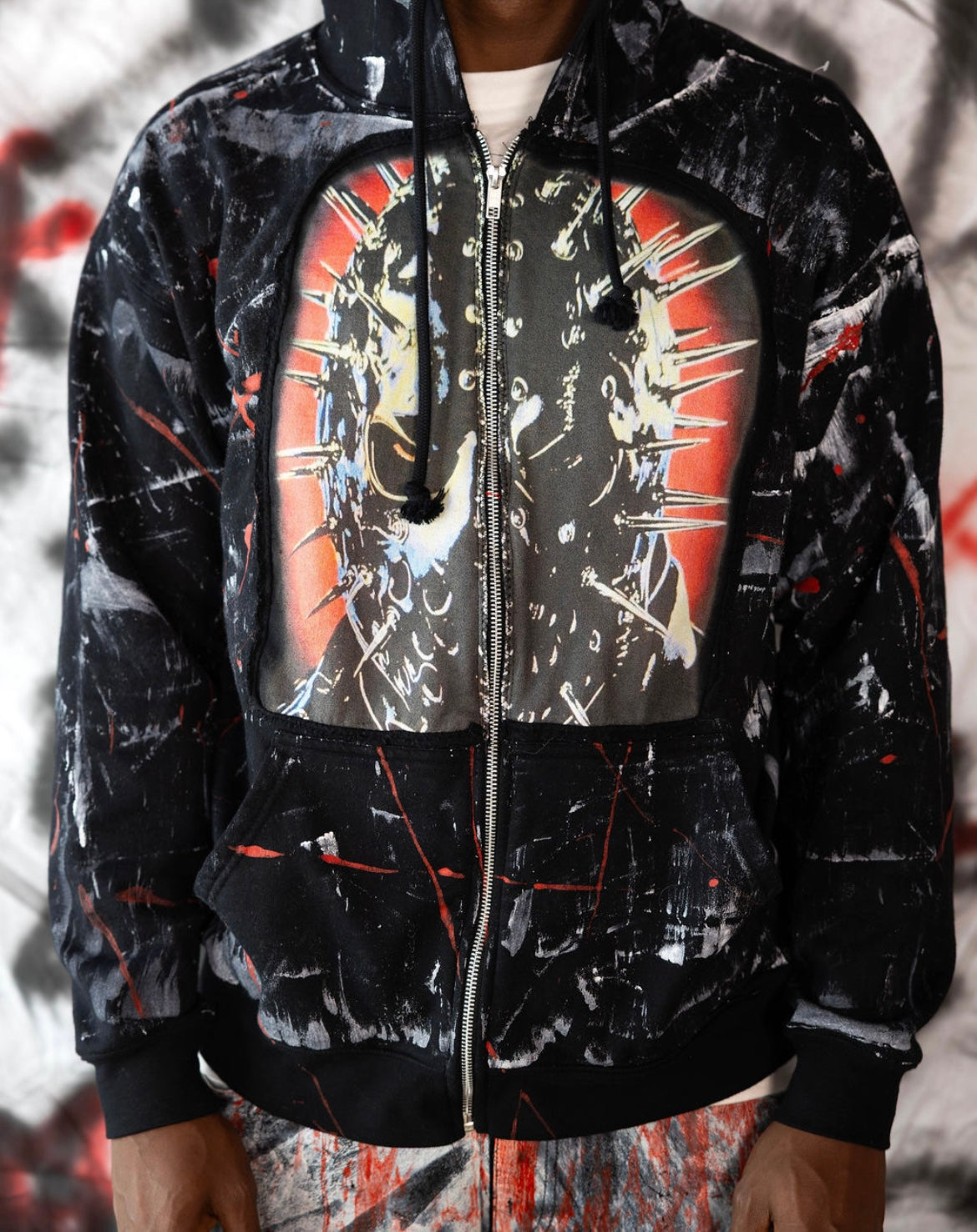 1-5 Spike head Zip-up