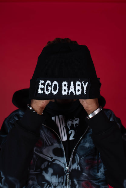 1-1 EB Black Beanie