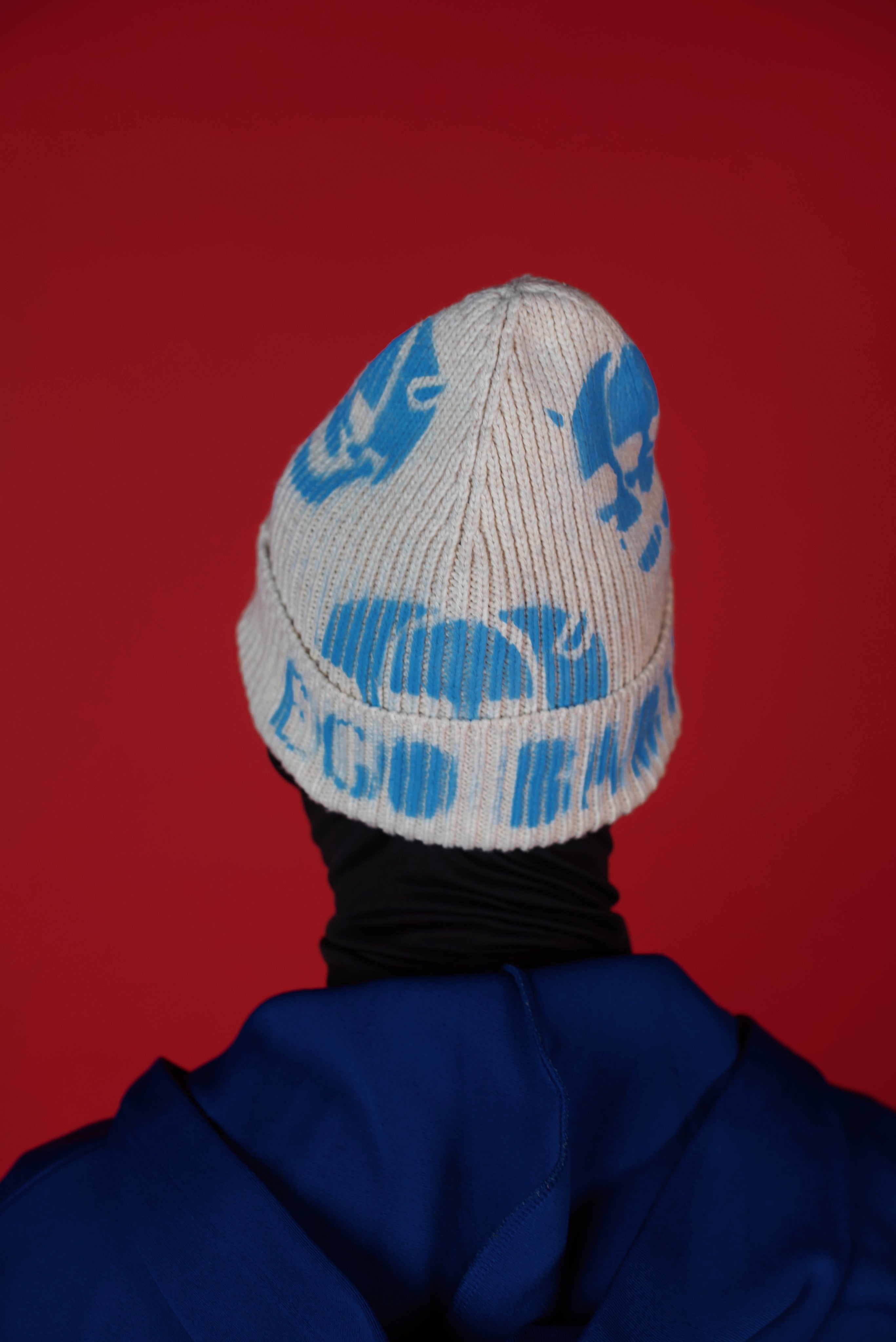 EB 3x Skull AirBrush Beanies