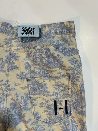 Porcelain Patch Pants