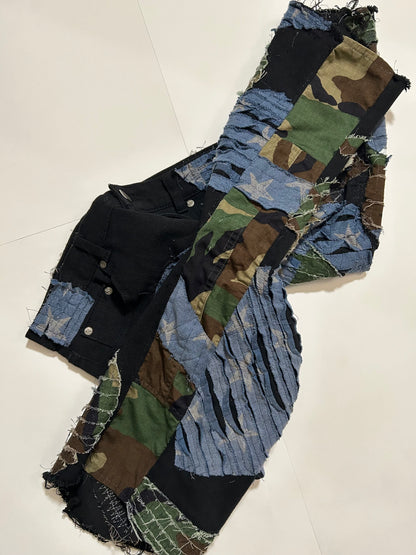 Army Patch Shorts