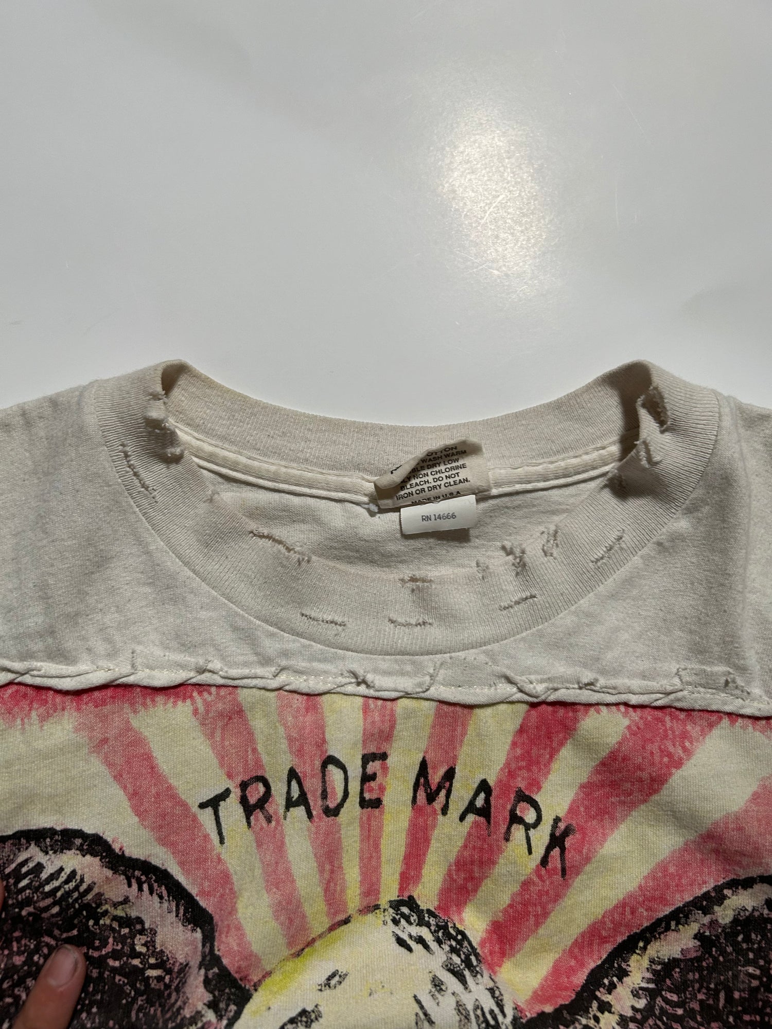 Flying Eagle Cream Shirt