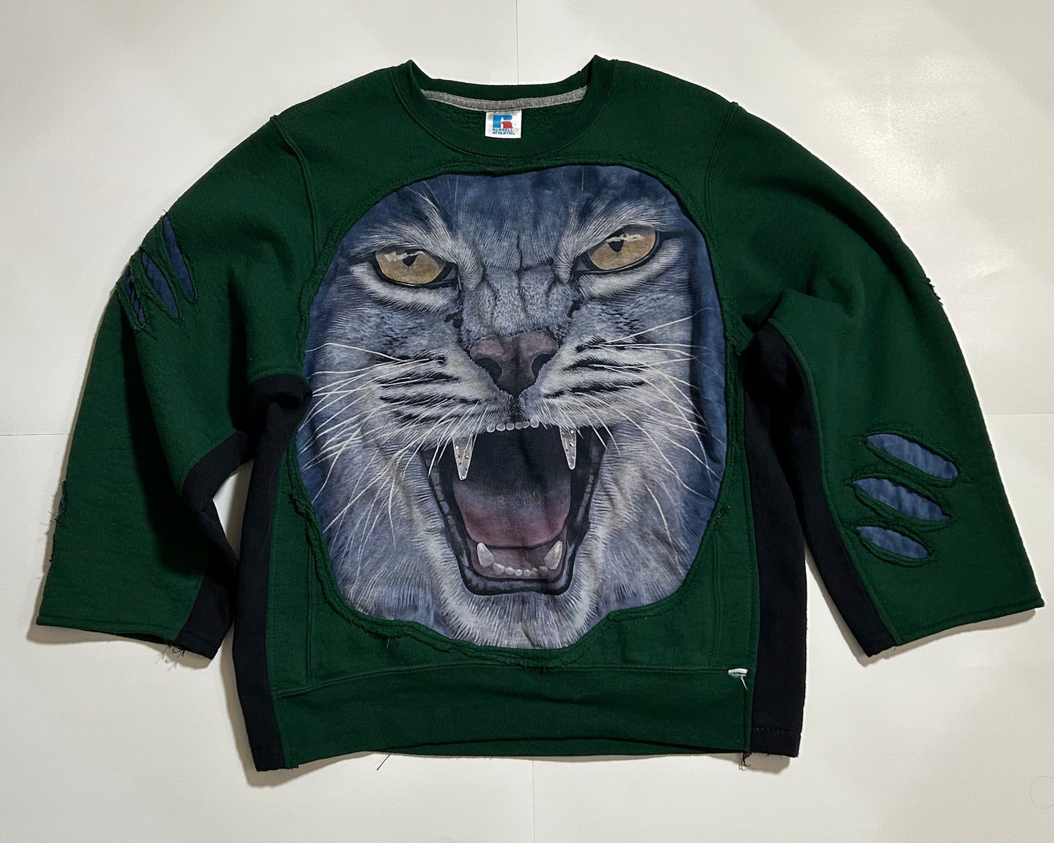 Green WildCat Sweater