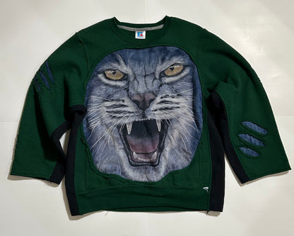 Green WildCat Sweater