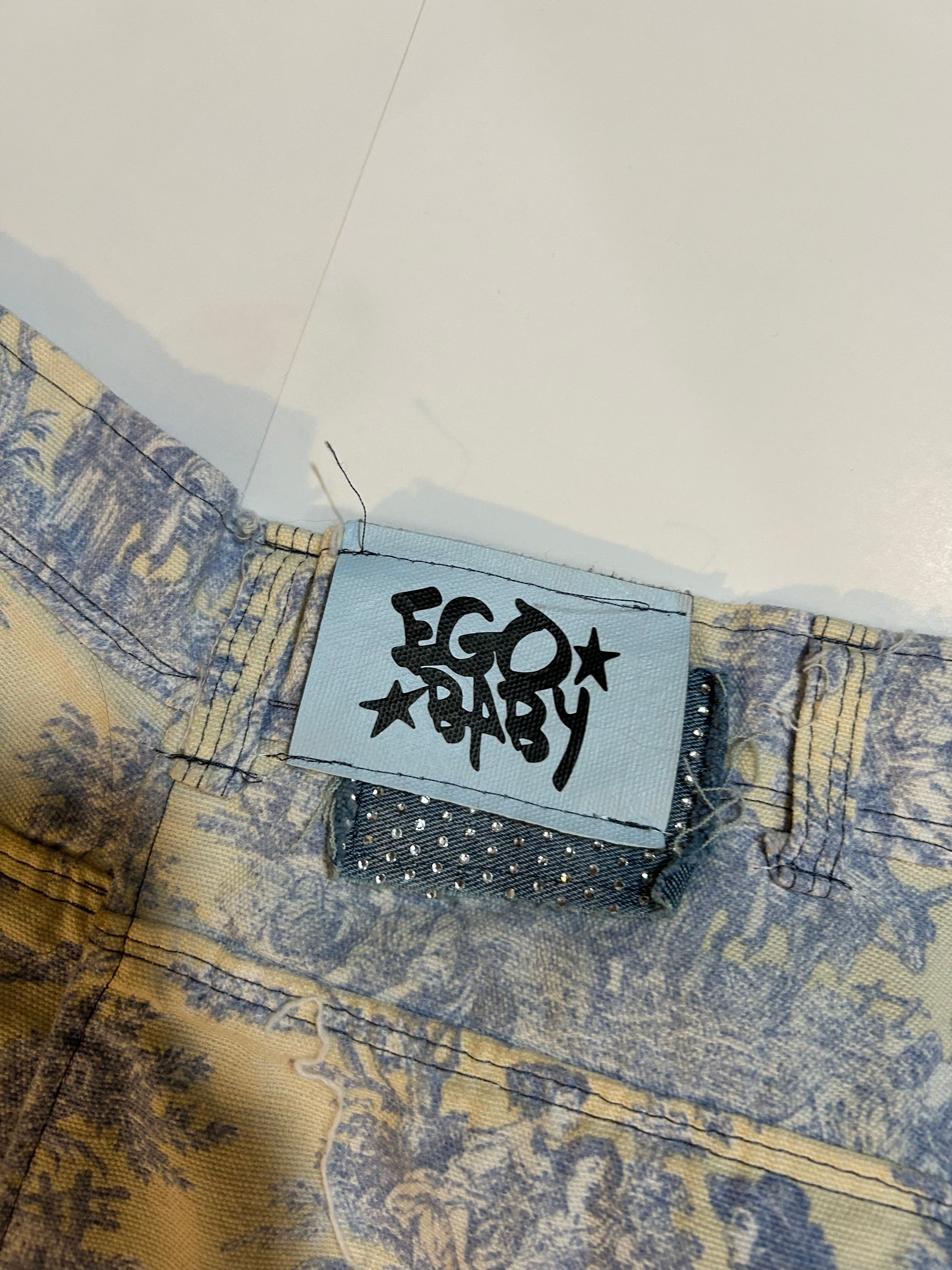 Porcelain Patch Pants