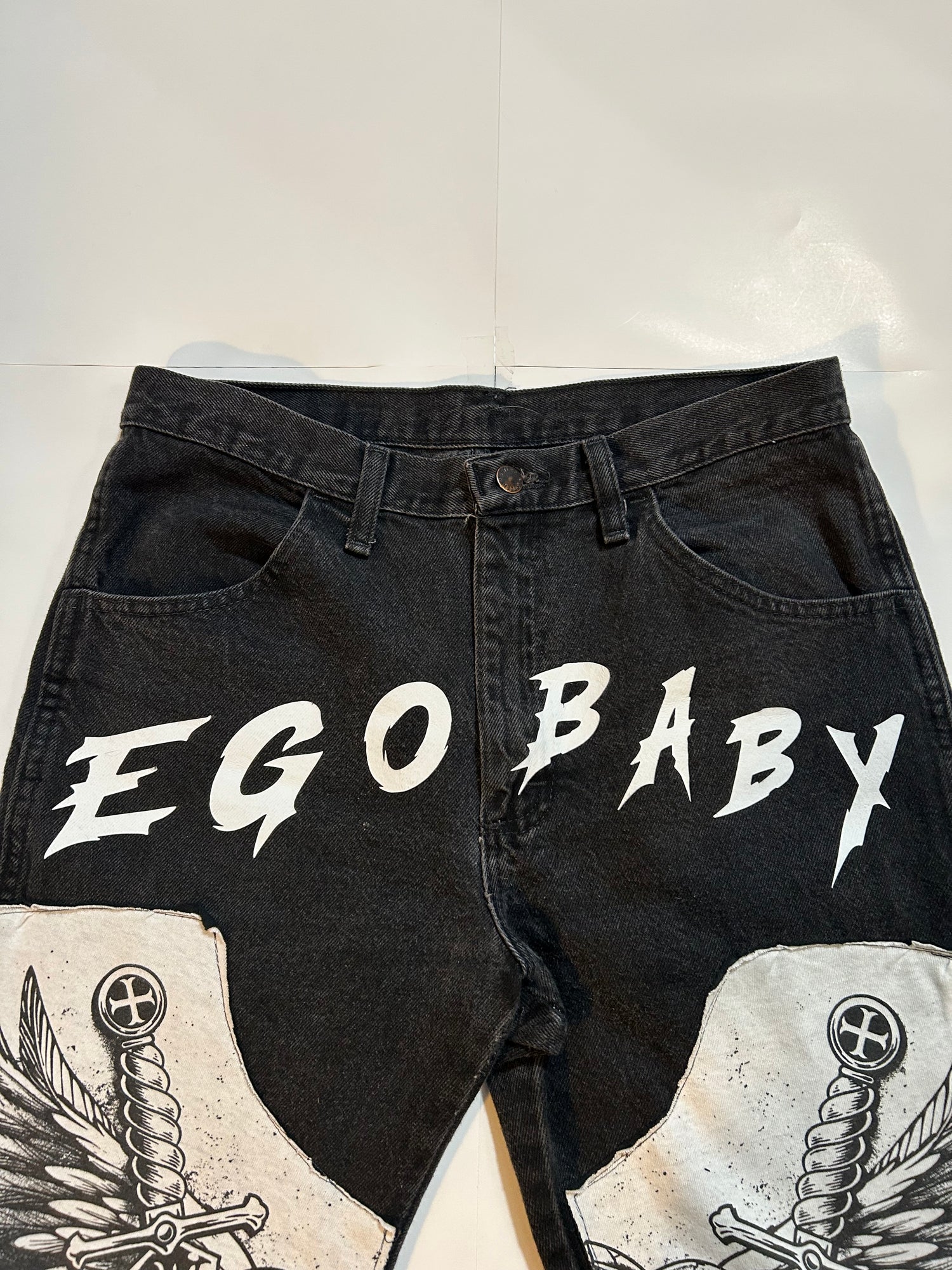 Skull Double Knee Pants