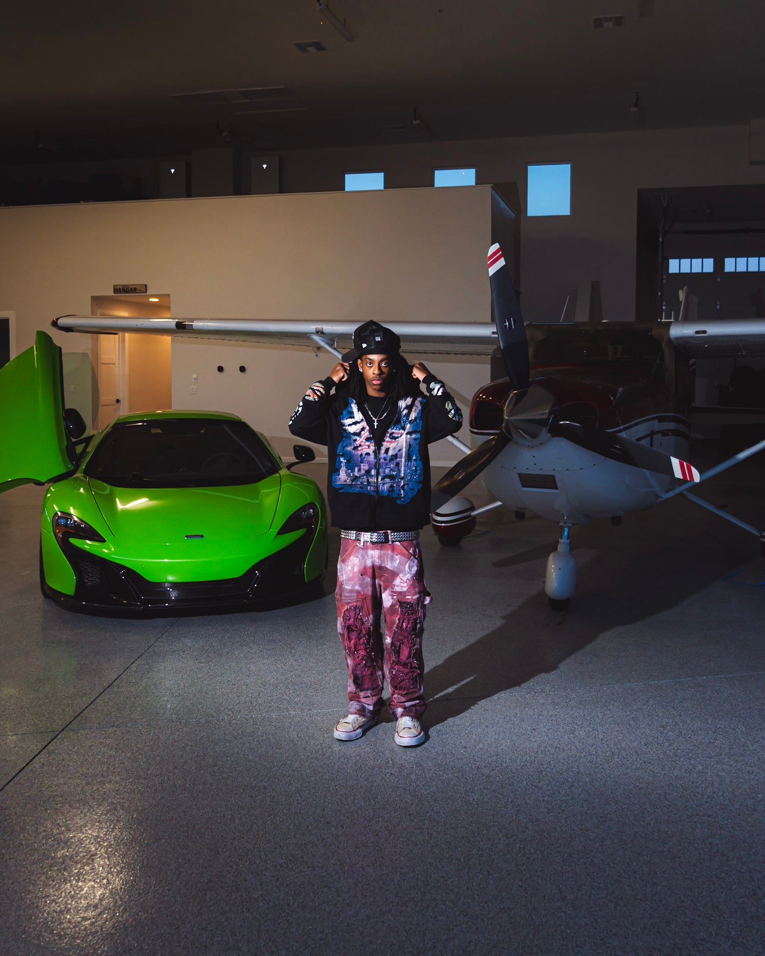 1-1 EgoBaby American flag zip up