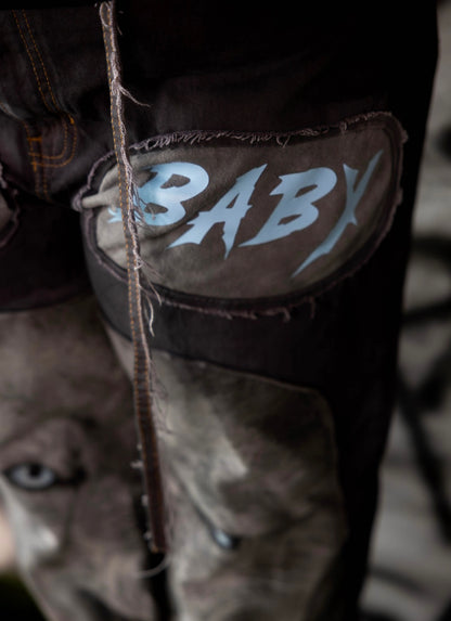 1-1 Wolf Double Knee Pants