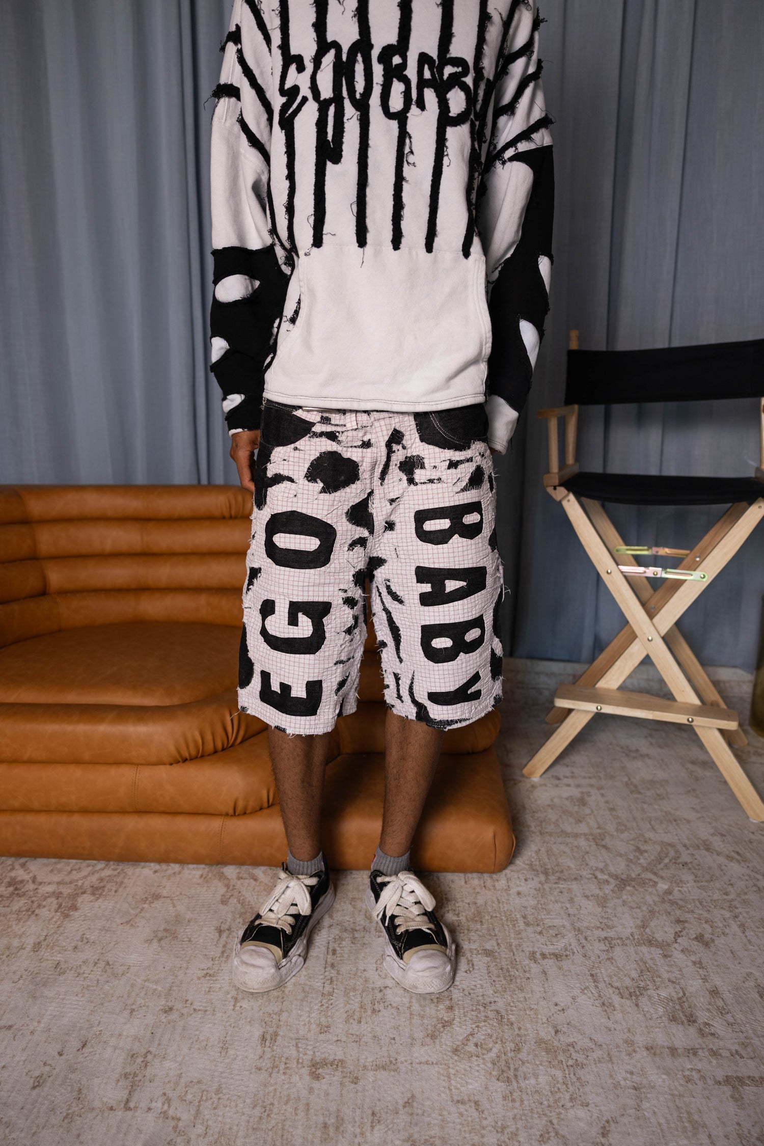 1-1 EB Grid Splash Shorts