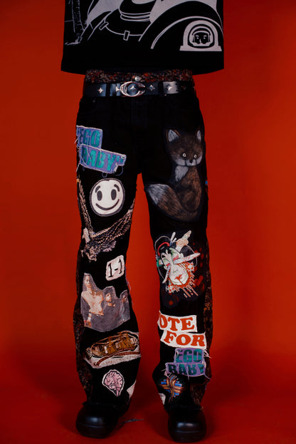 1-1 EB PatchWork Jeans