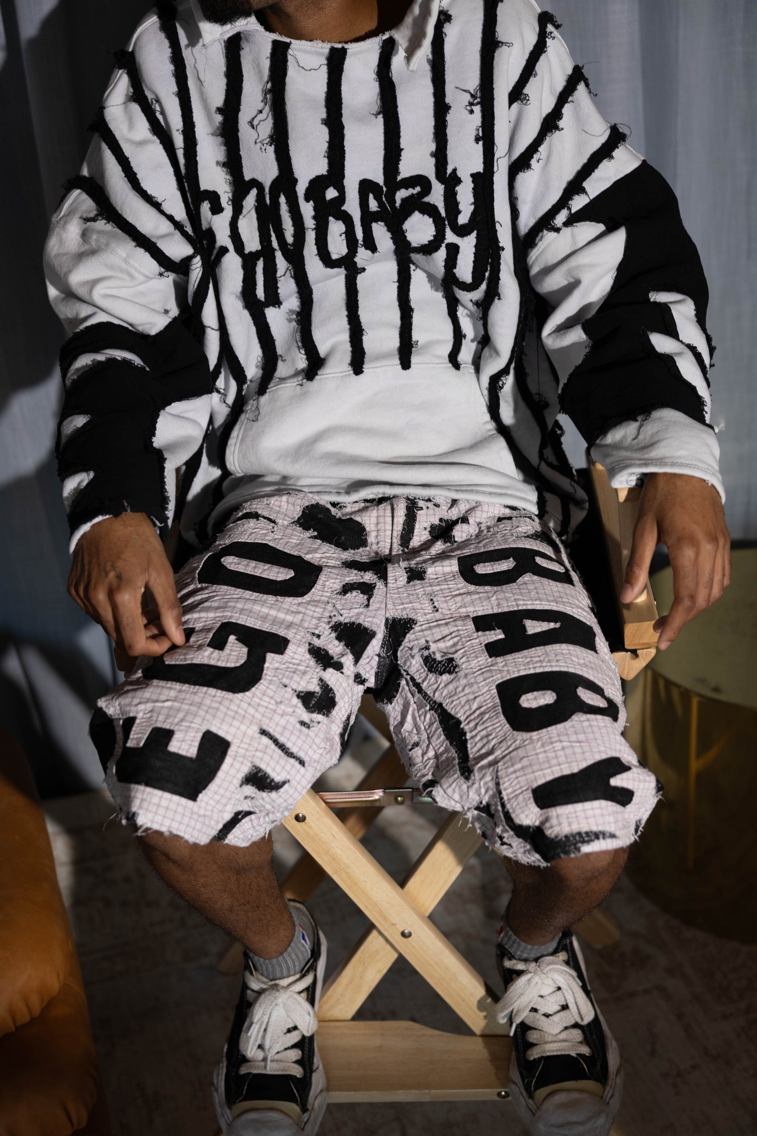 1-1 EB Grid Splash Shorts