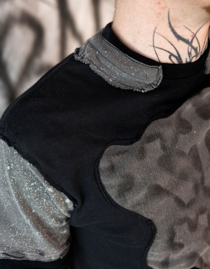 1-1 Cross splotch T-shirt