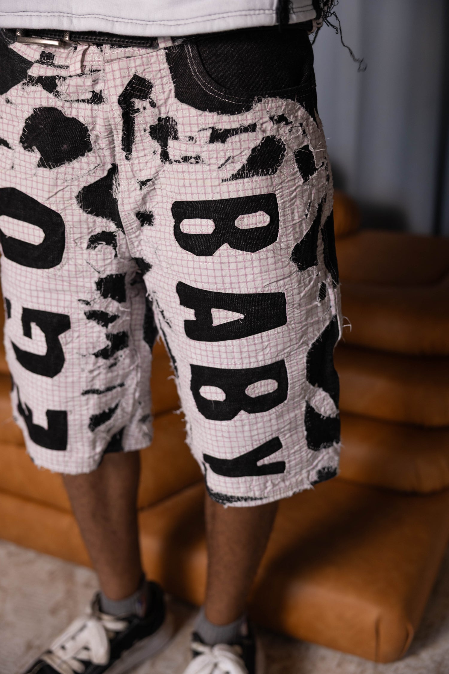 1-1 EB Grid Splash Shorts