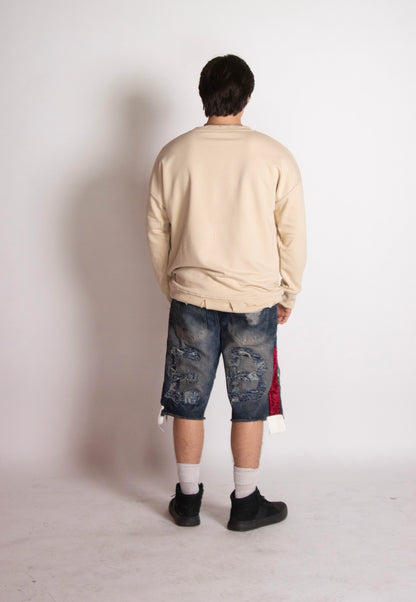 EGO BABY 1-1 red/blue checked shorts