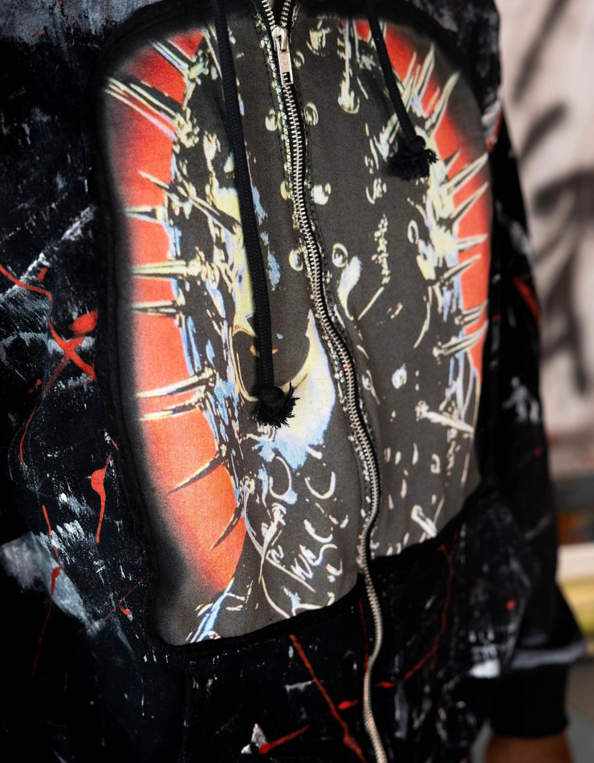 1-5 Spike head Zip-up