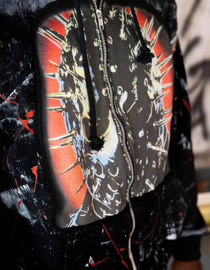 1-5 Spike head Zip-up