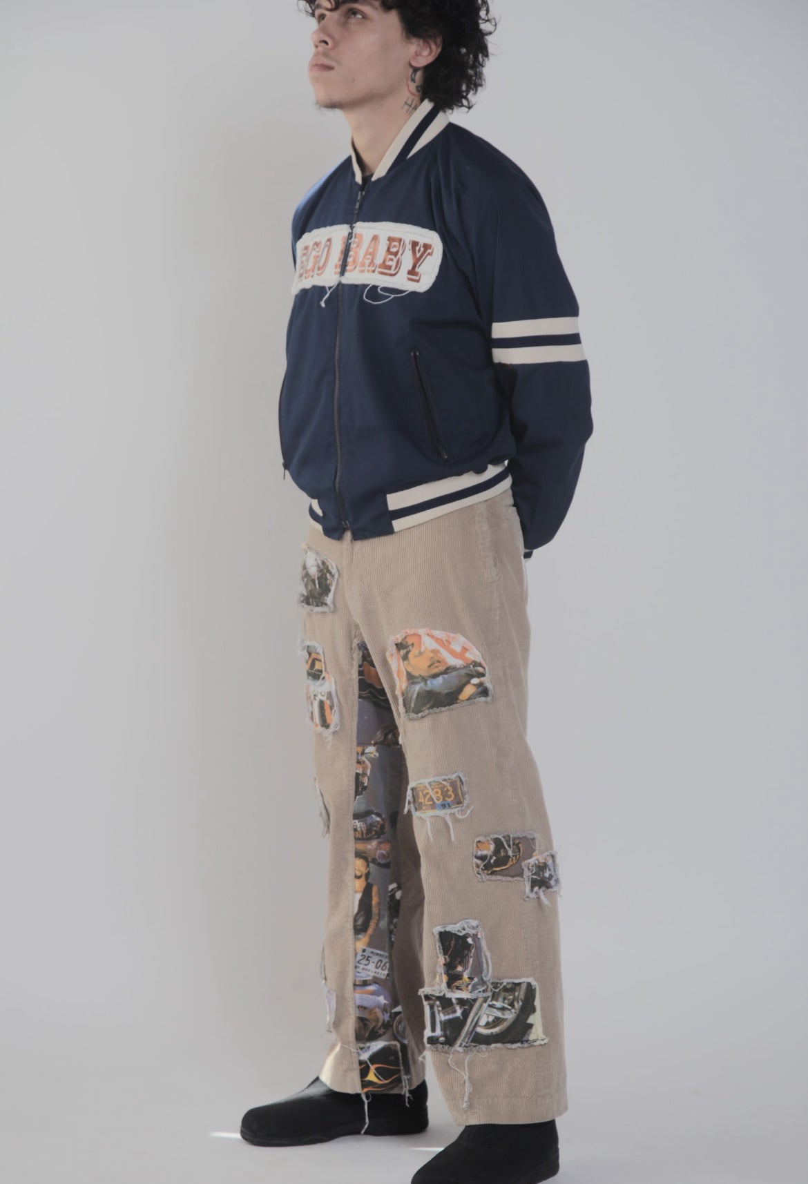 1-1 Biker Corduroy Pants