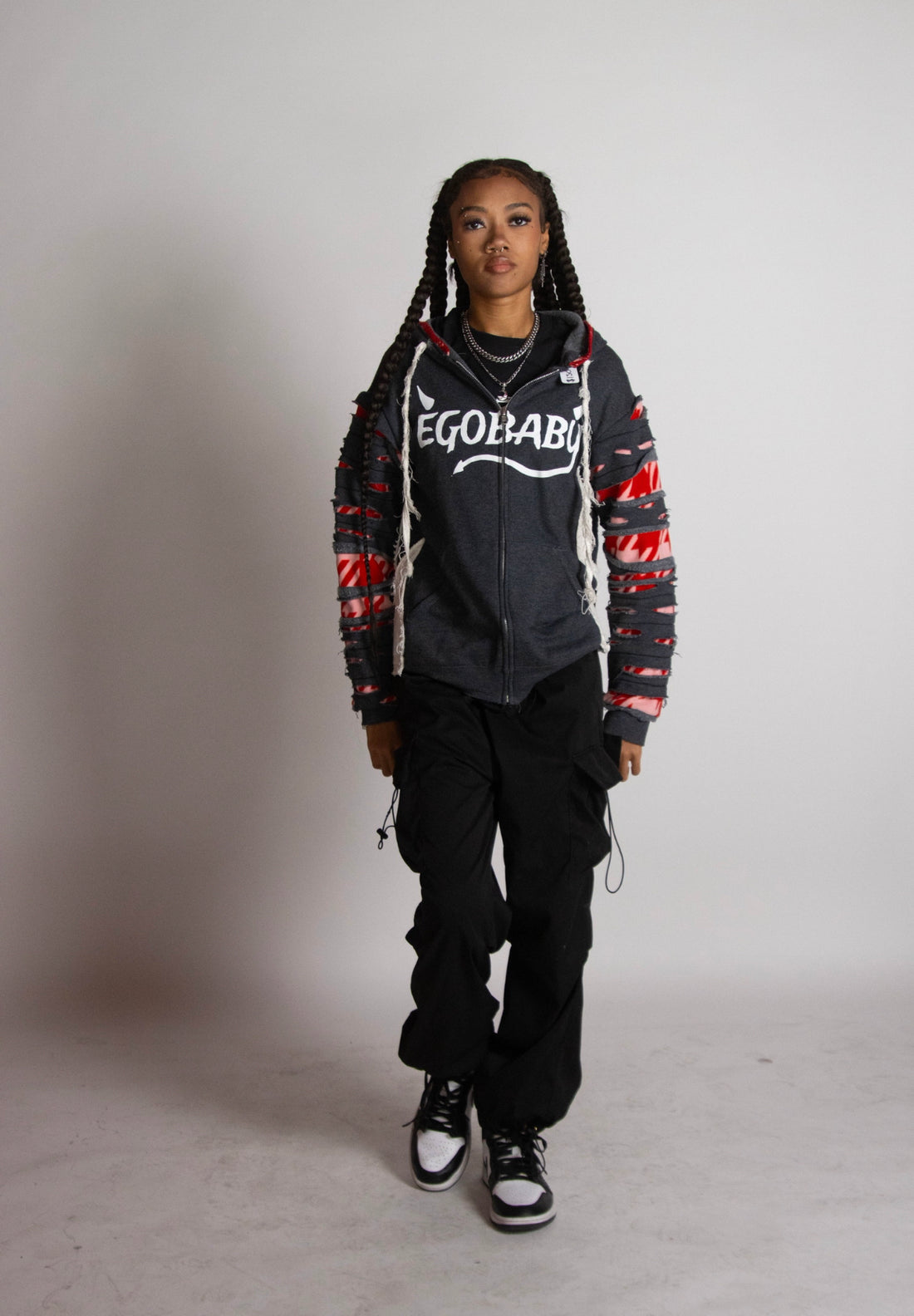 EGO BABY 1-1 fire patch zip-up