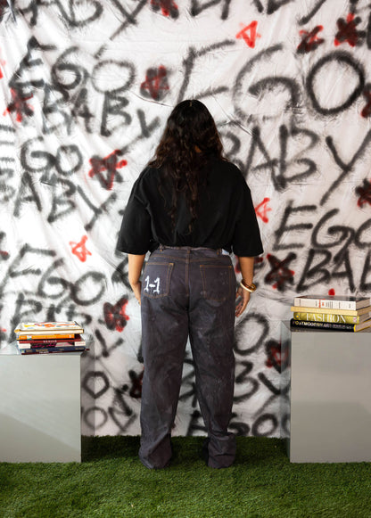 1-1 Wolf Double Knee Pants