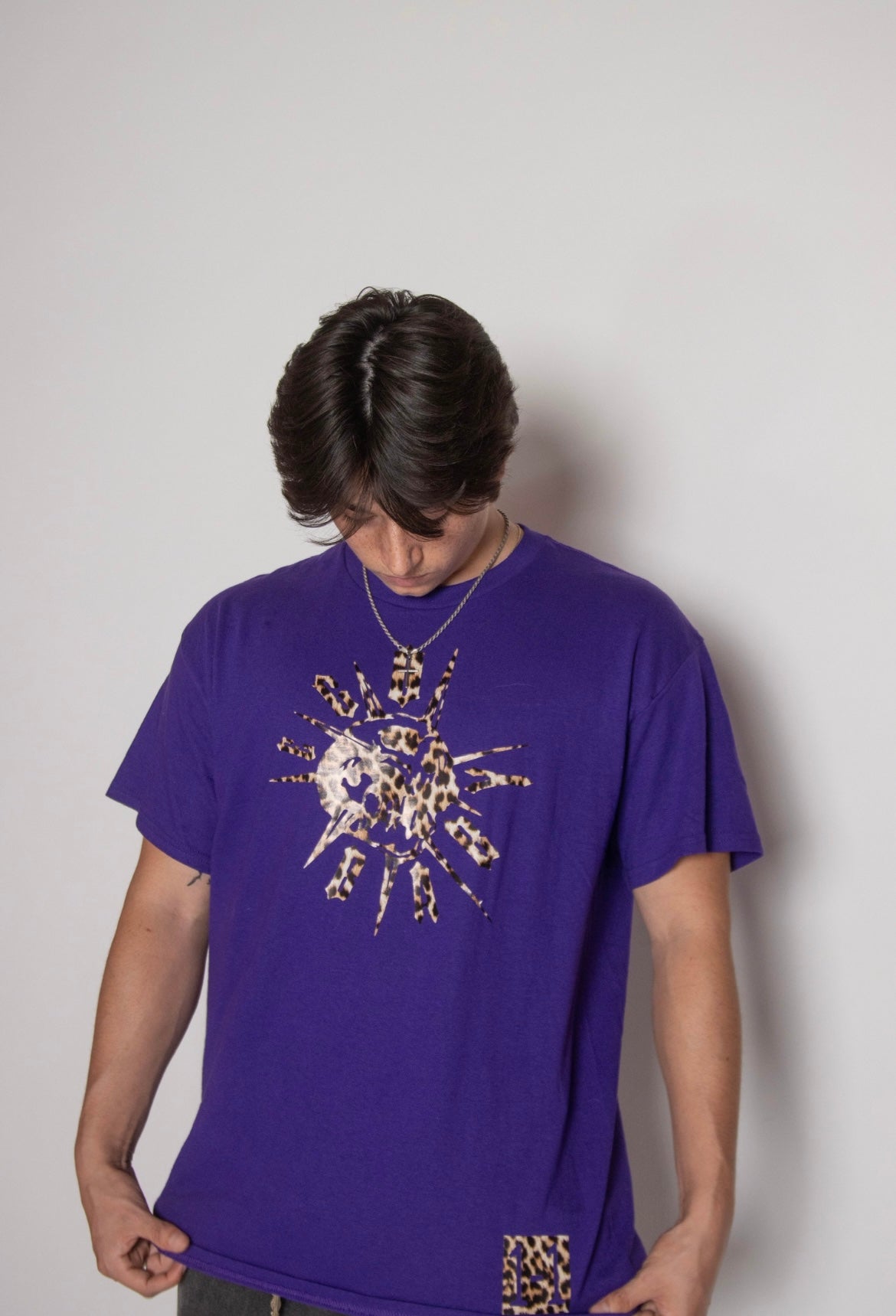 EGO BABY 1-1 cheetah logo shirt