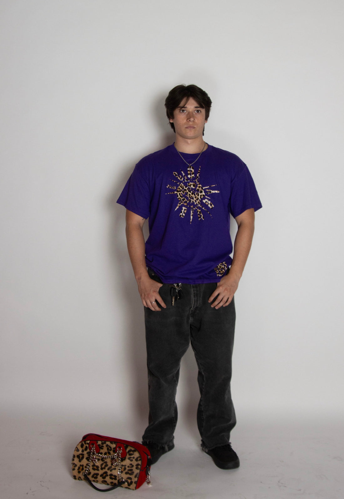 EGO BABY 1-1 cheetah logo shirt