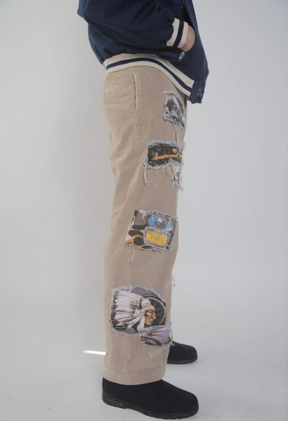 1-1 Biker Corduroy Pants