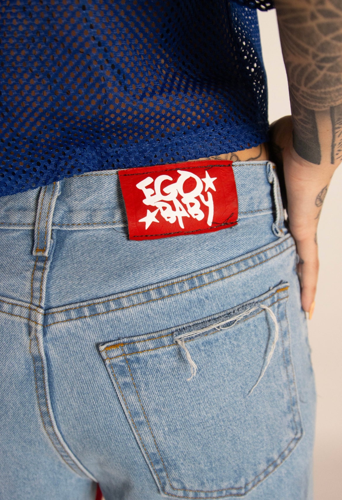 EGO BABY 1-1 color patch denim