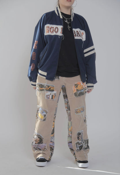 1-1 Biker Corduroy Pants