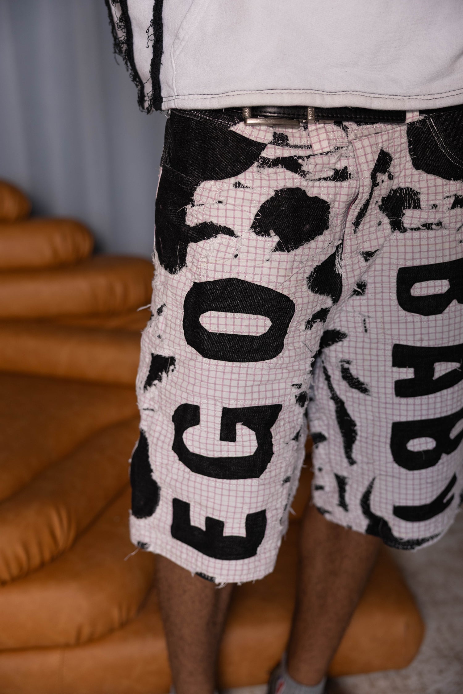 1-1 EB Grid Splash Shorts