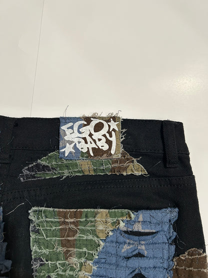 Army Patch Shorts
