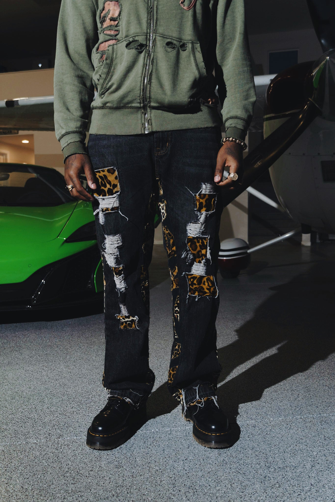 1-1 EgoBaby Cheetah Jeans