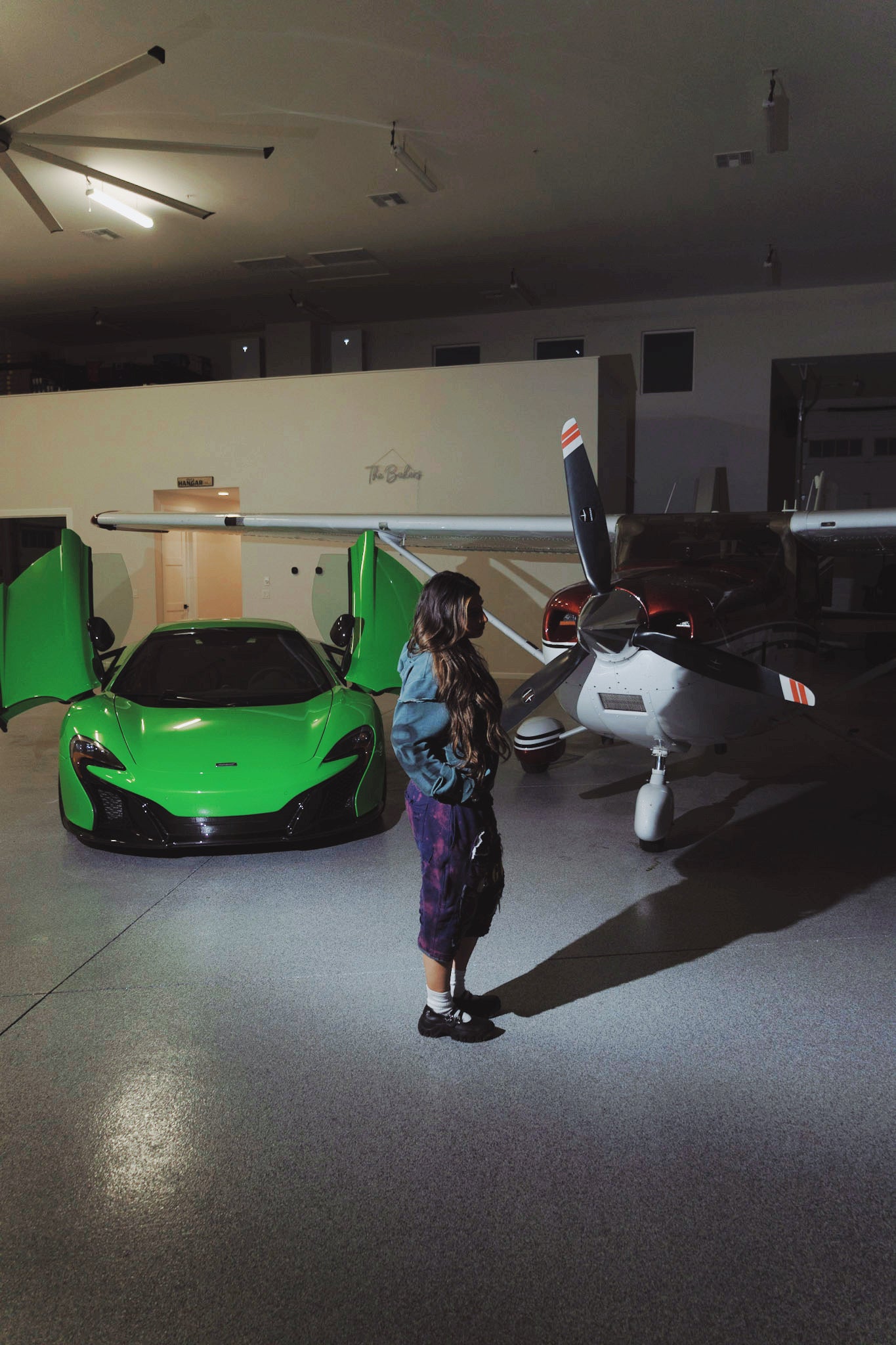 1-1 EgoBaby Purple Baggy Sweat Shorts