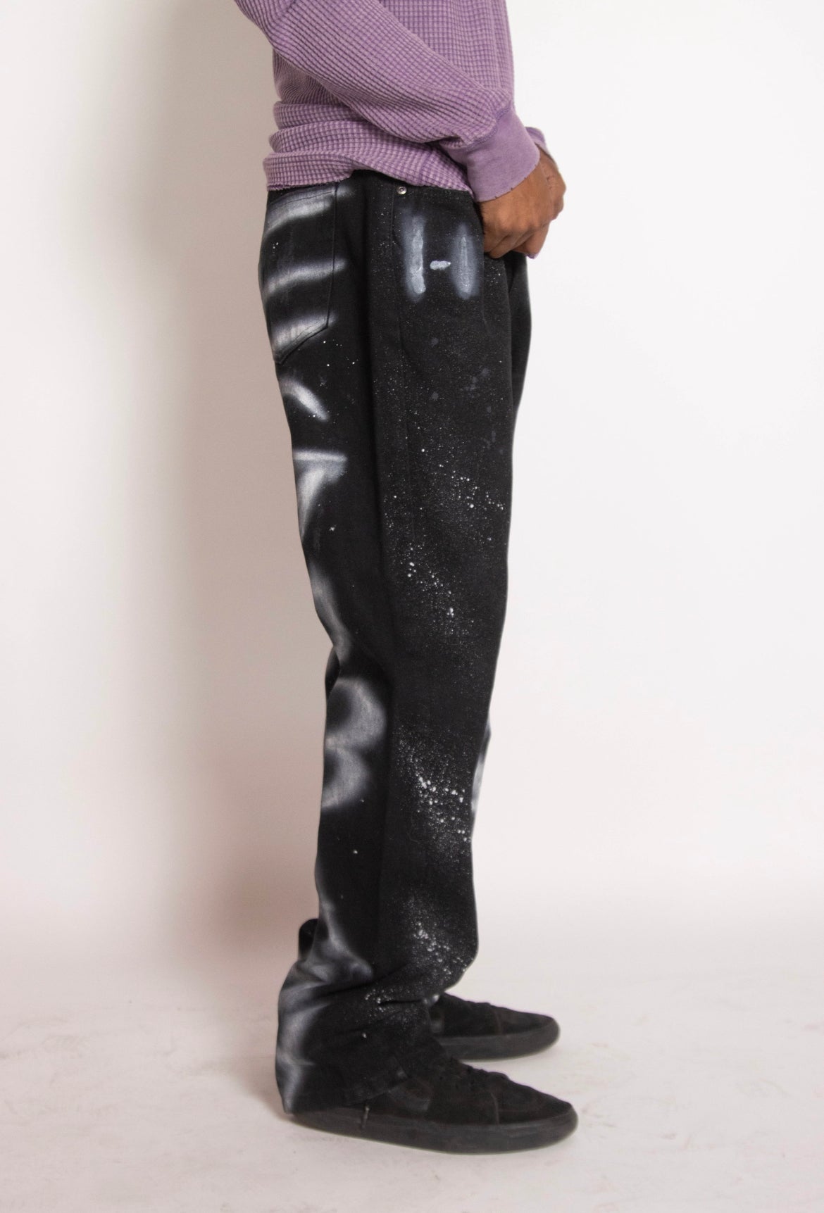 EGO BABY 1-1 white spray denim
