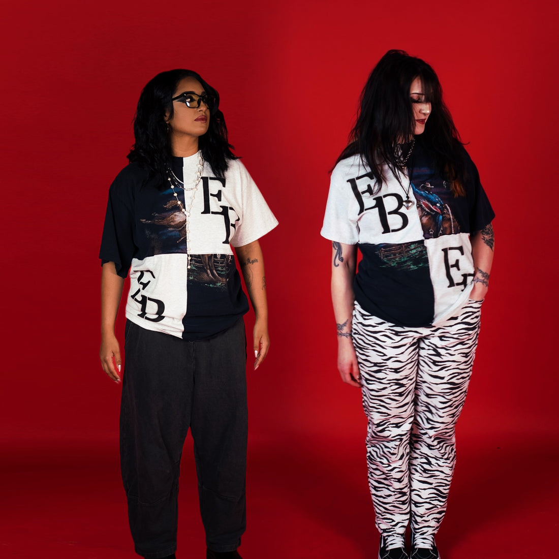 1-1 & 1-2 EB CowBoy Shirt SET