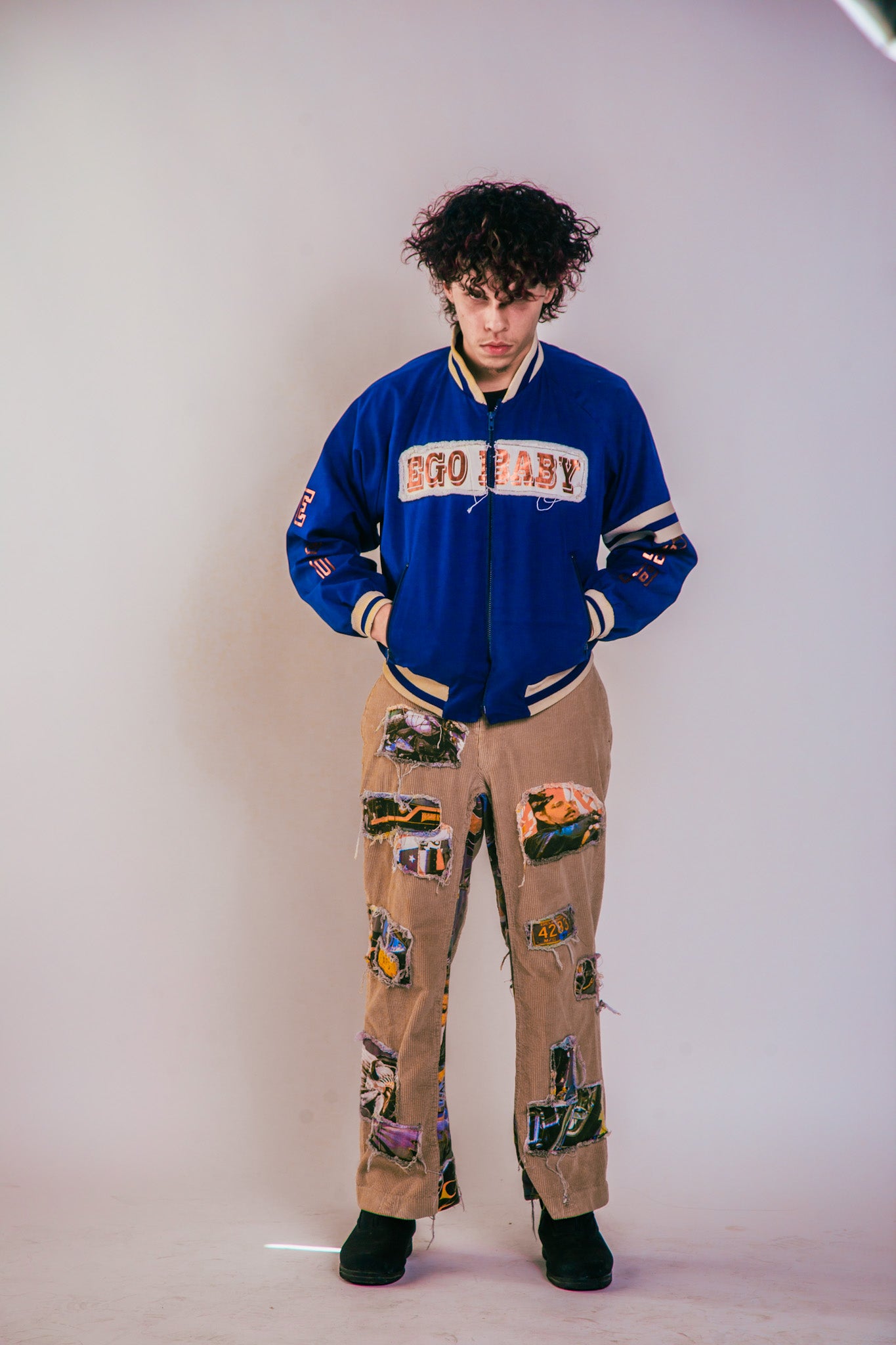 1-1 Biker Corduroy Pants