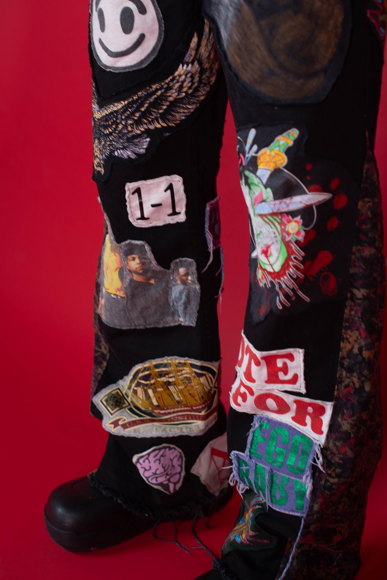 1-1 EB PatchWork Jeans