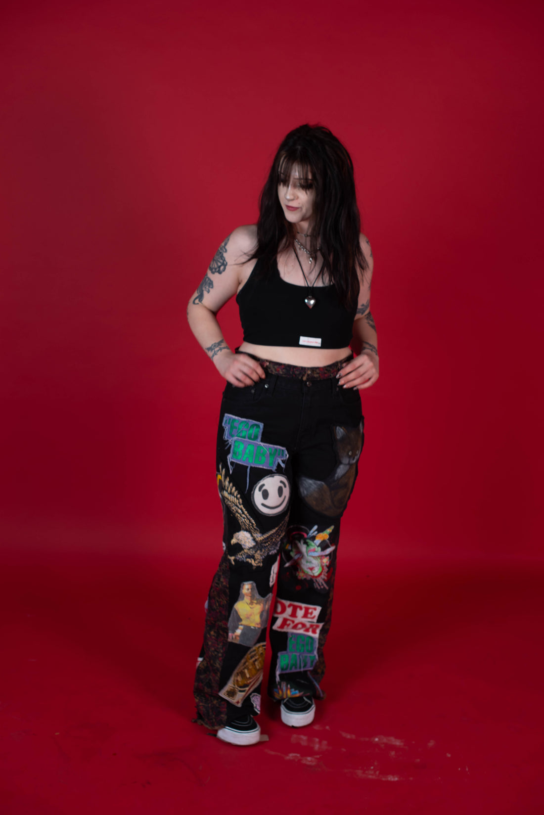 1-1 EB PatchWork Pants